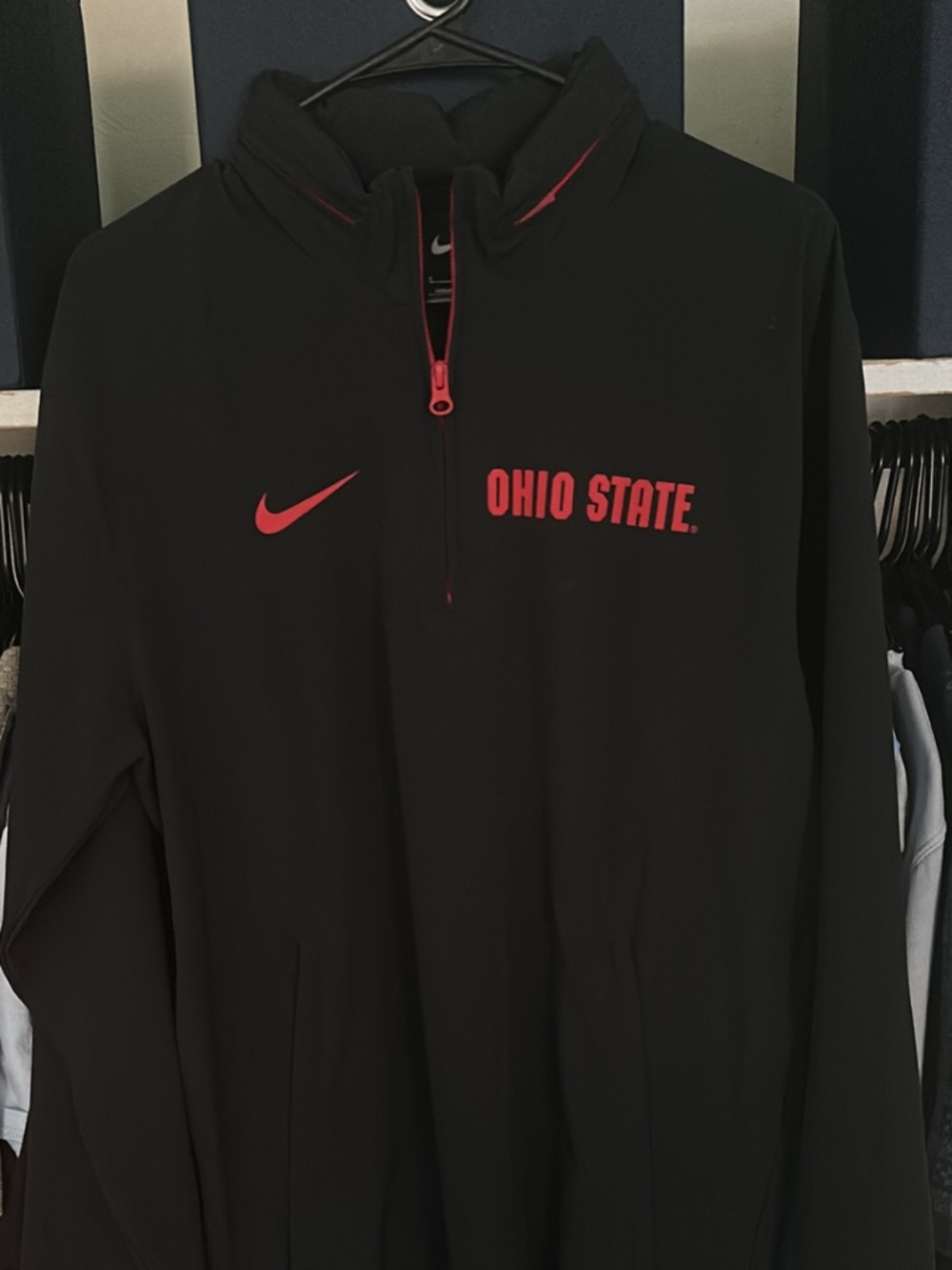 Nike Ohio State 1/4 Zip (On-Field)